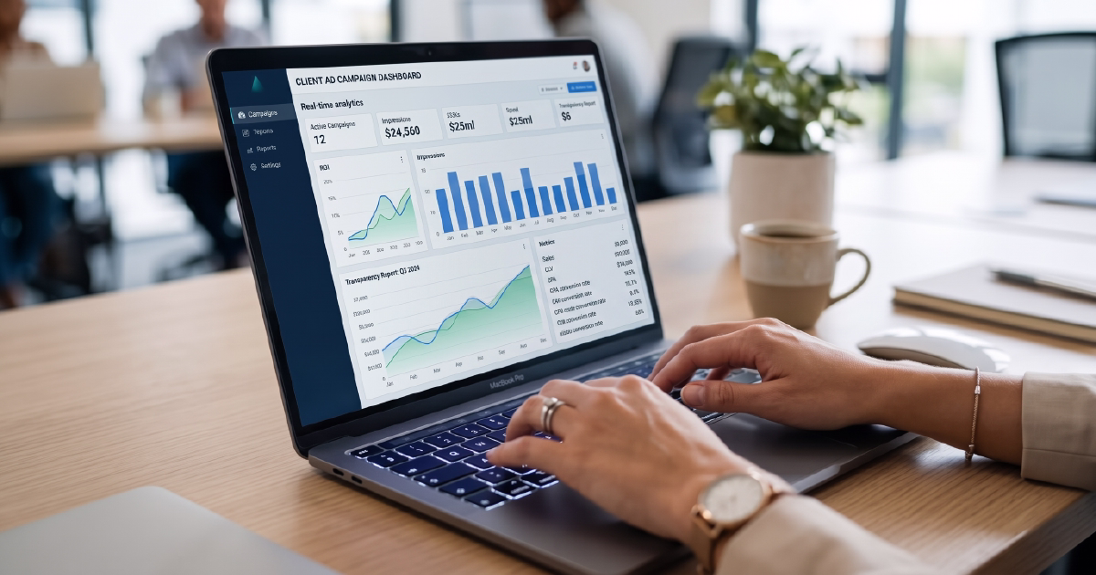 B2B performance marketing agency workplace