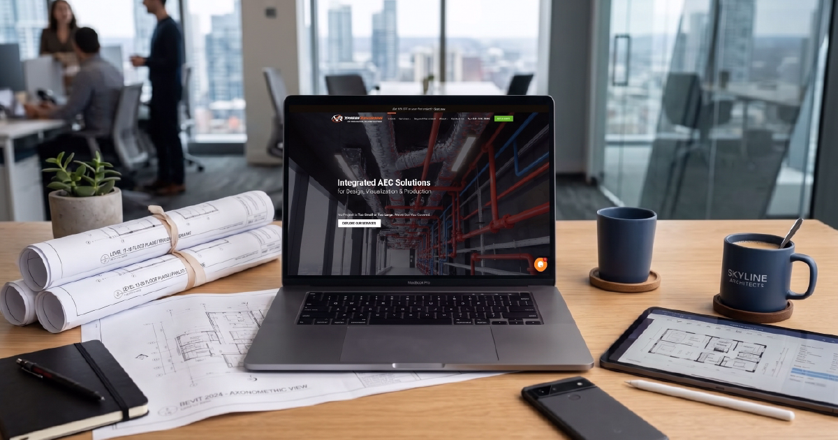 B2B Web Development & SEO for Architecture: How Xpress Rendering LLC Scaled Organic Traffic